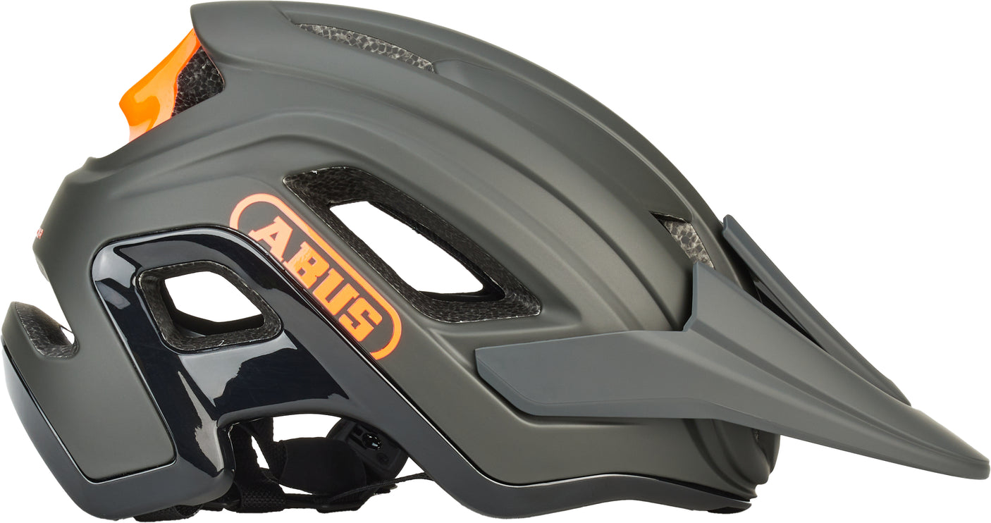 ABUS Cliffhanger MIPS Helm MTB pine grün