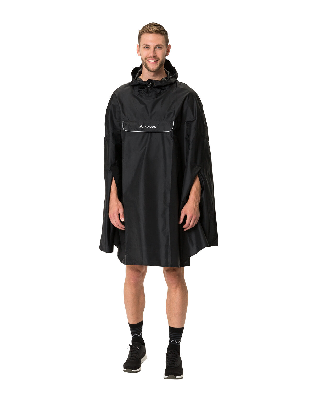 VAUDE Valdipino Poncho black uni