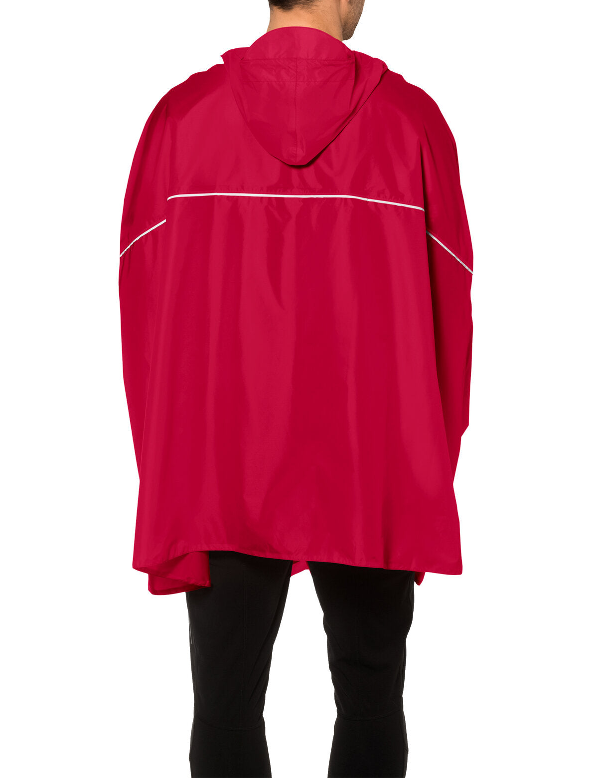 VAUDE Valdipino Poncho rot