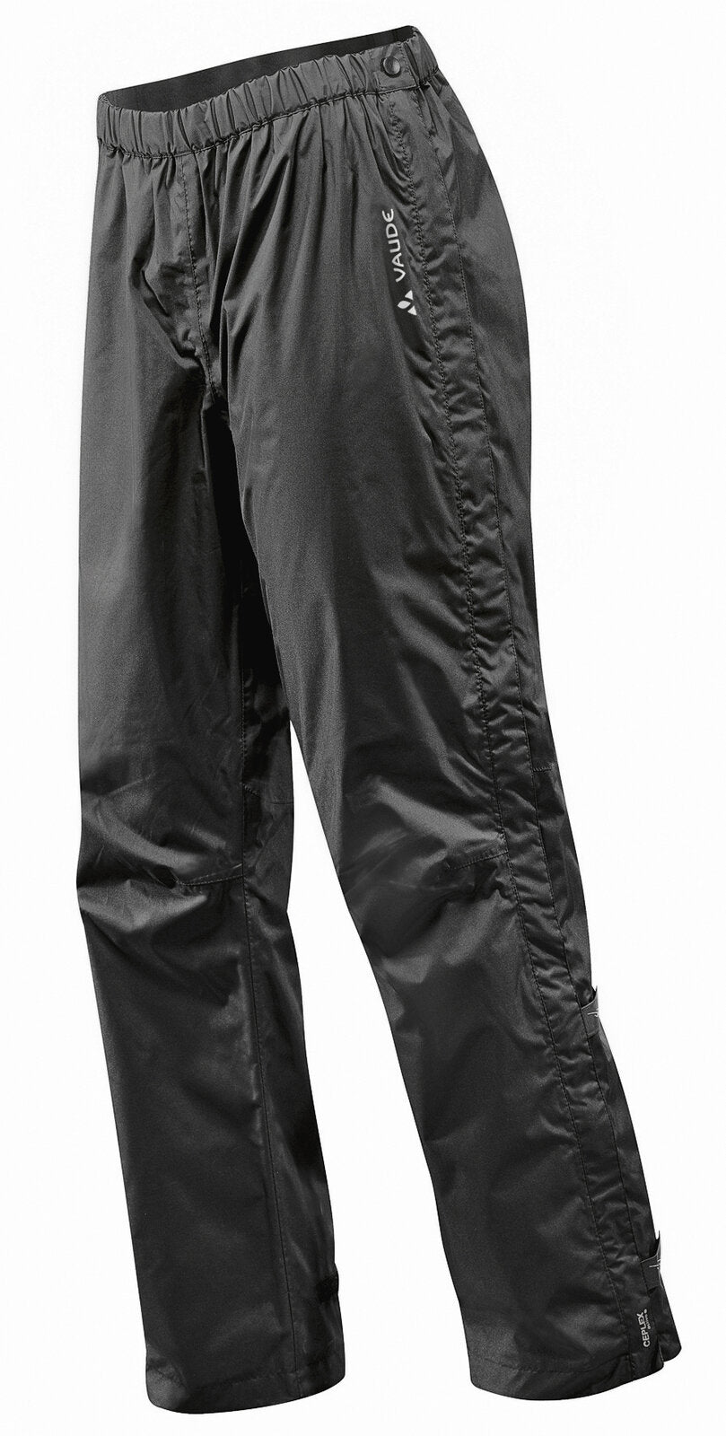 VAUDE Fluid Full-zip Pants II S/S Herren schwarz