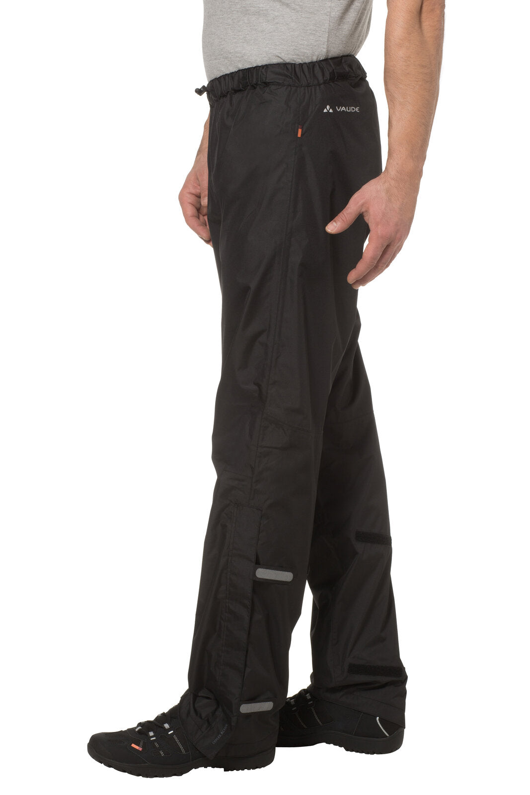 VAUDE Fluid II Regenhose Herren schwarz