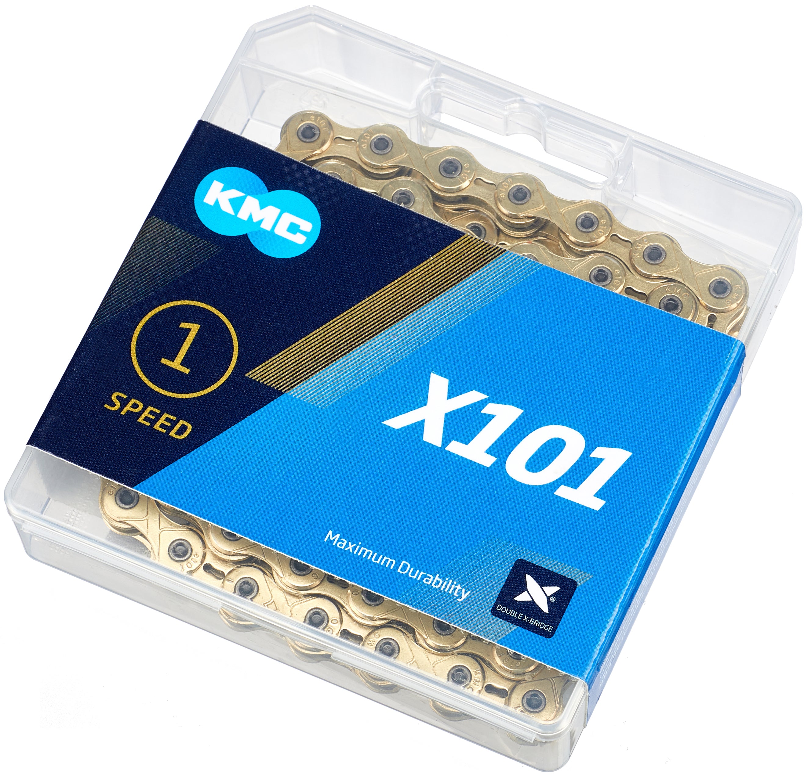 KMC X101 Kette 1-fach gold