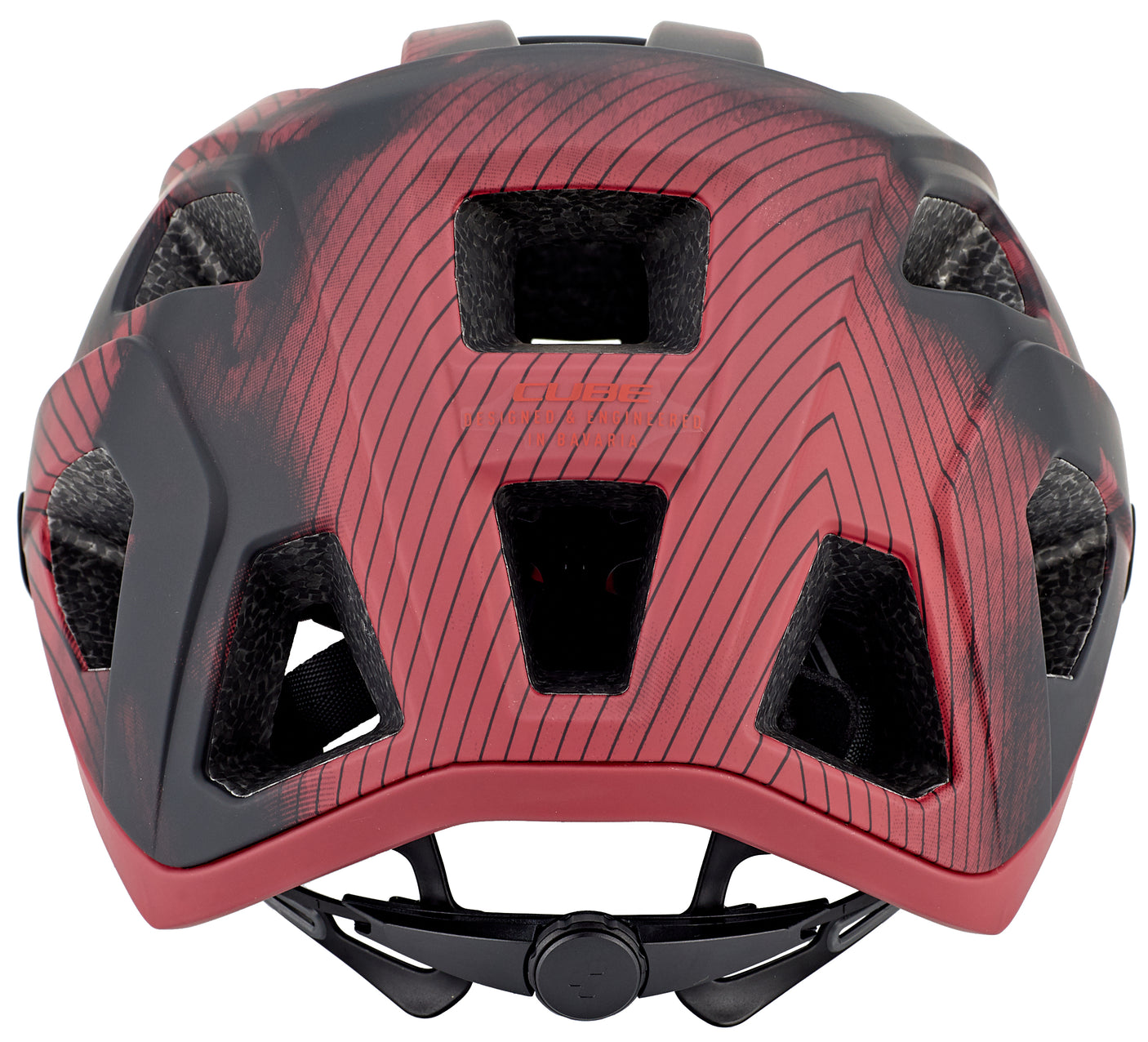 CUBE BADGER MTB-Helm red