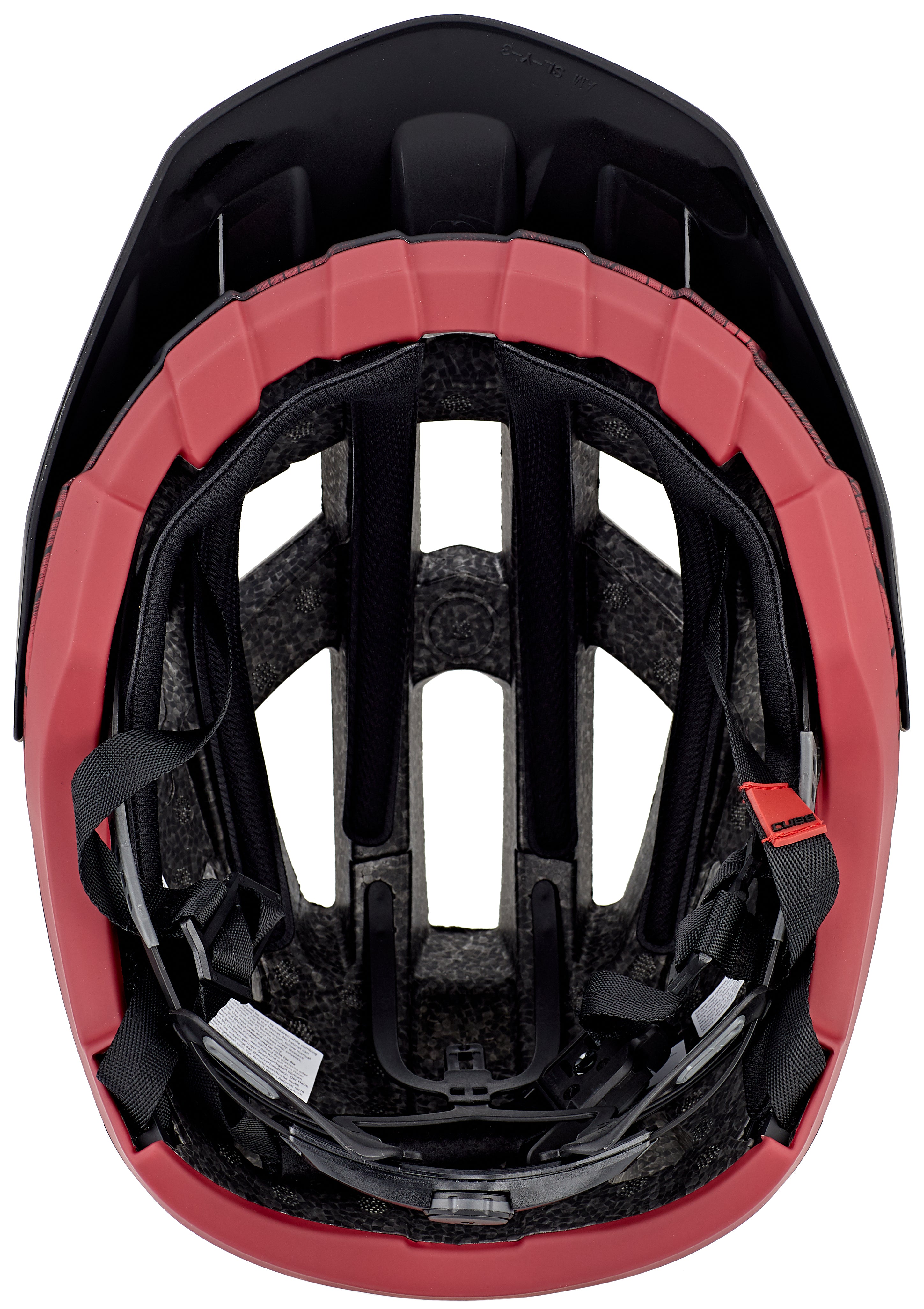 CUBE BADGER MTB-Helm red