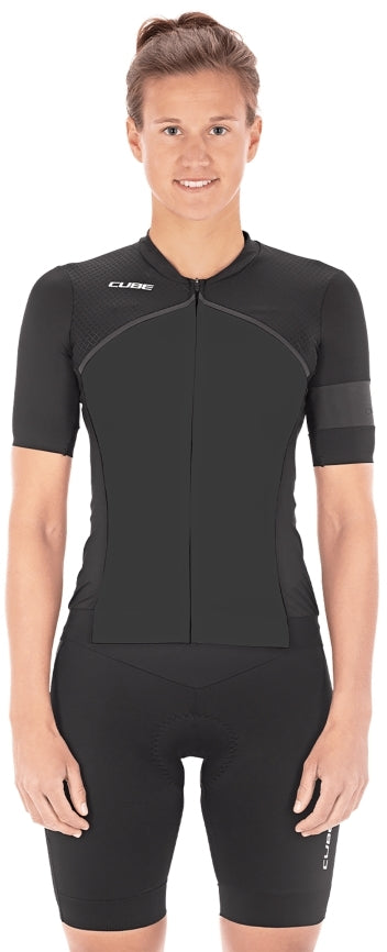 CUBE BLACKLINE WS Trikot kurzarm black