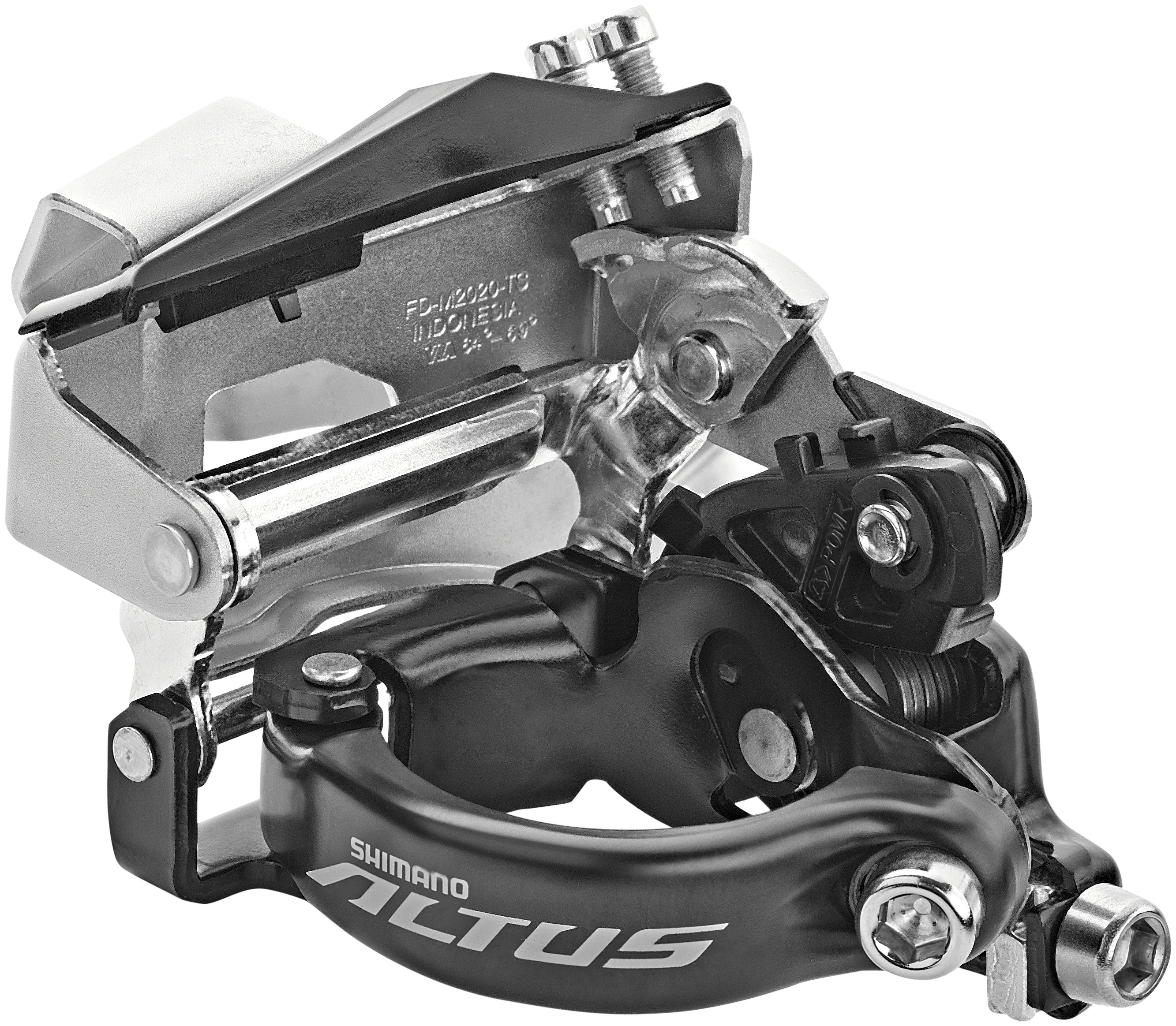 Shimano Altus FD-M2020 Umwerfer 2x9-fach Top Swing Tief