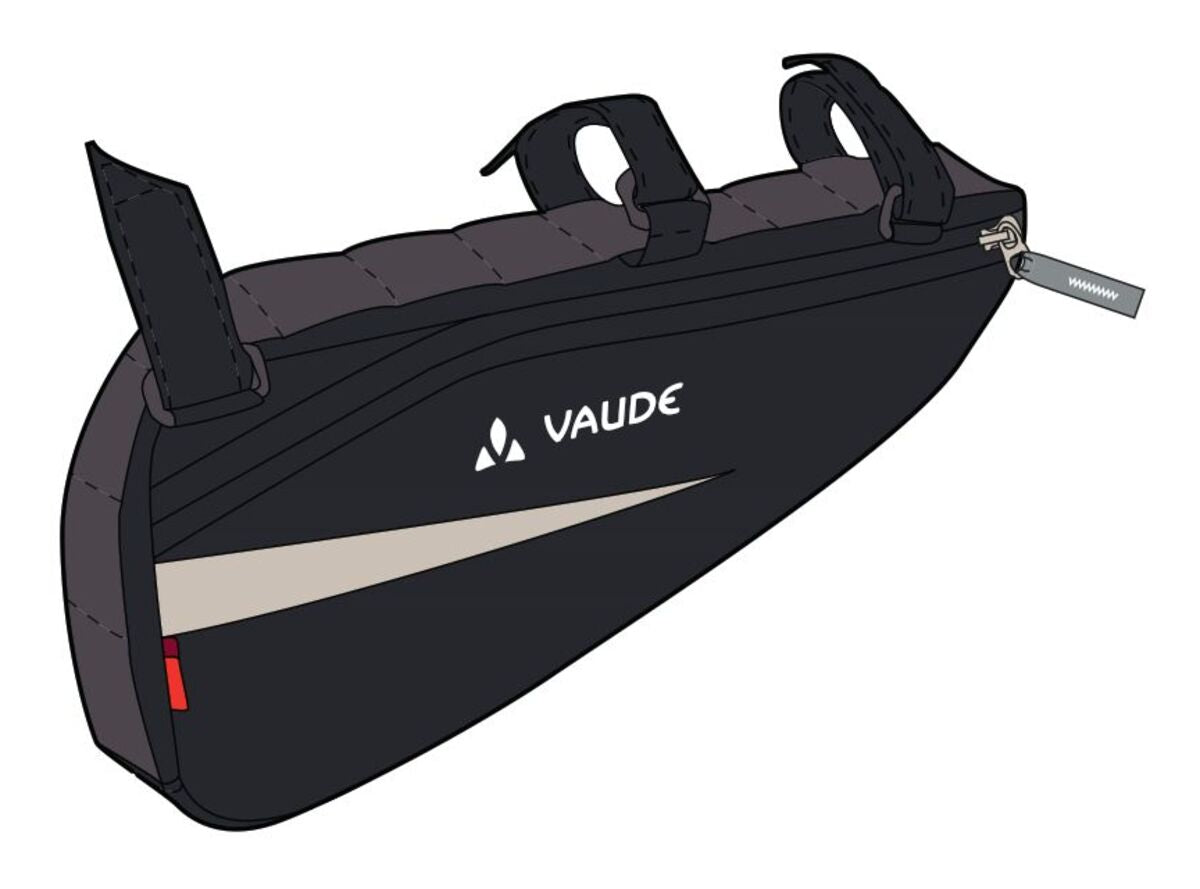 VAUDE Cruiser Rahmentasche schwarz