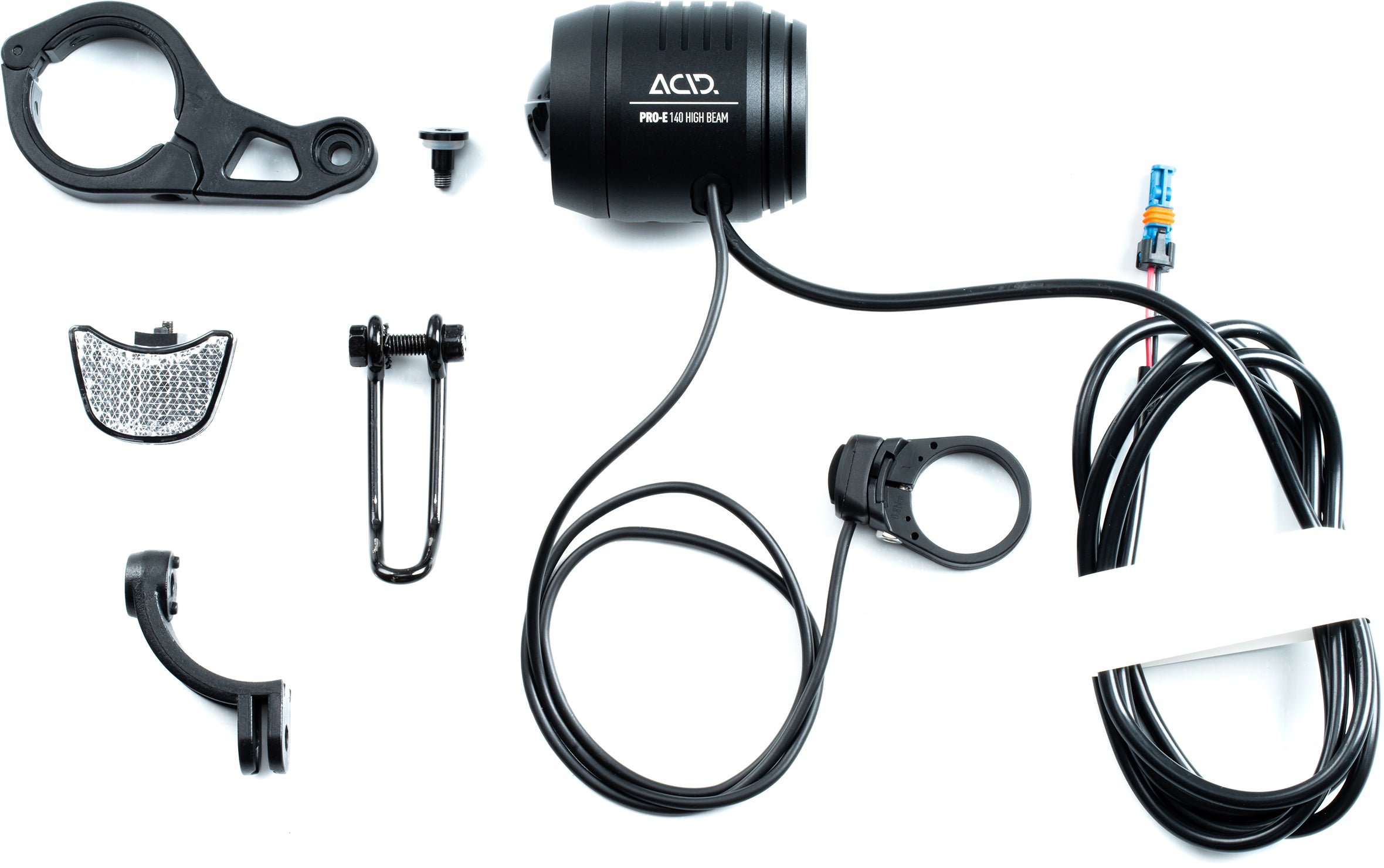 ACID E-Bike Frontlicht PRO-E 140 High Beam BES2