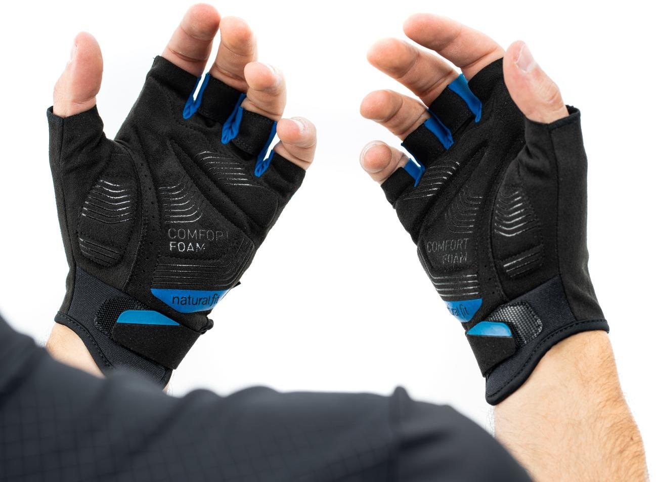 CUBE Handschuhe kurzfinger X NF black´n´blue