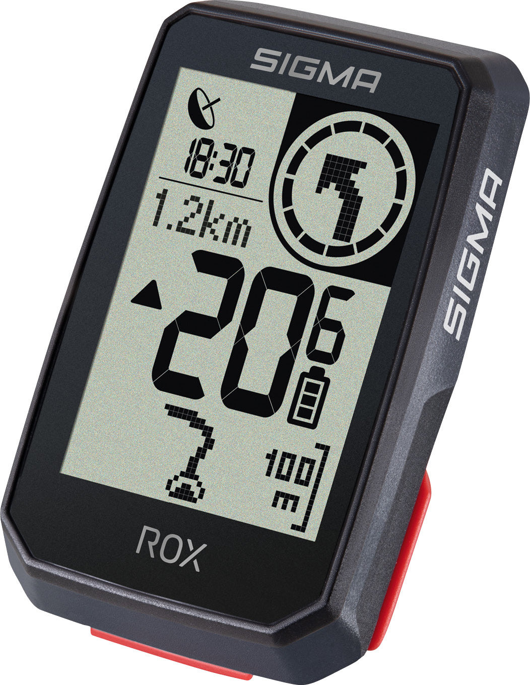 Sigma ROX 2.0 Fahrradcomputer inkl. Butler GPS Halterung schwarz