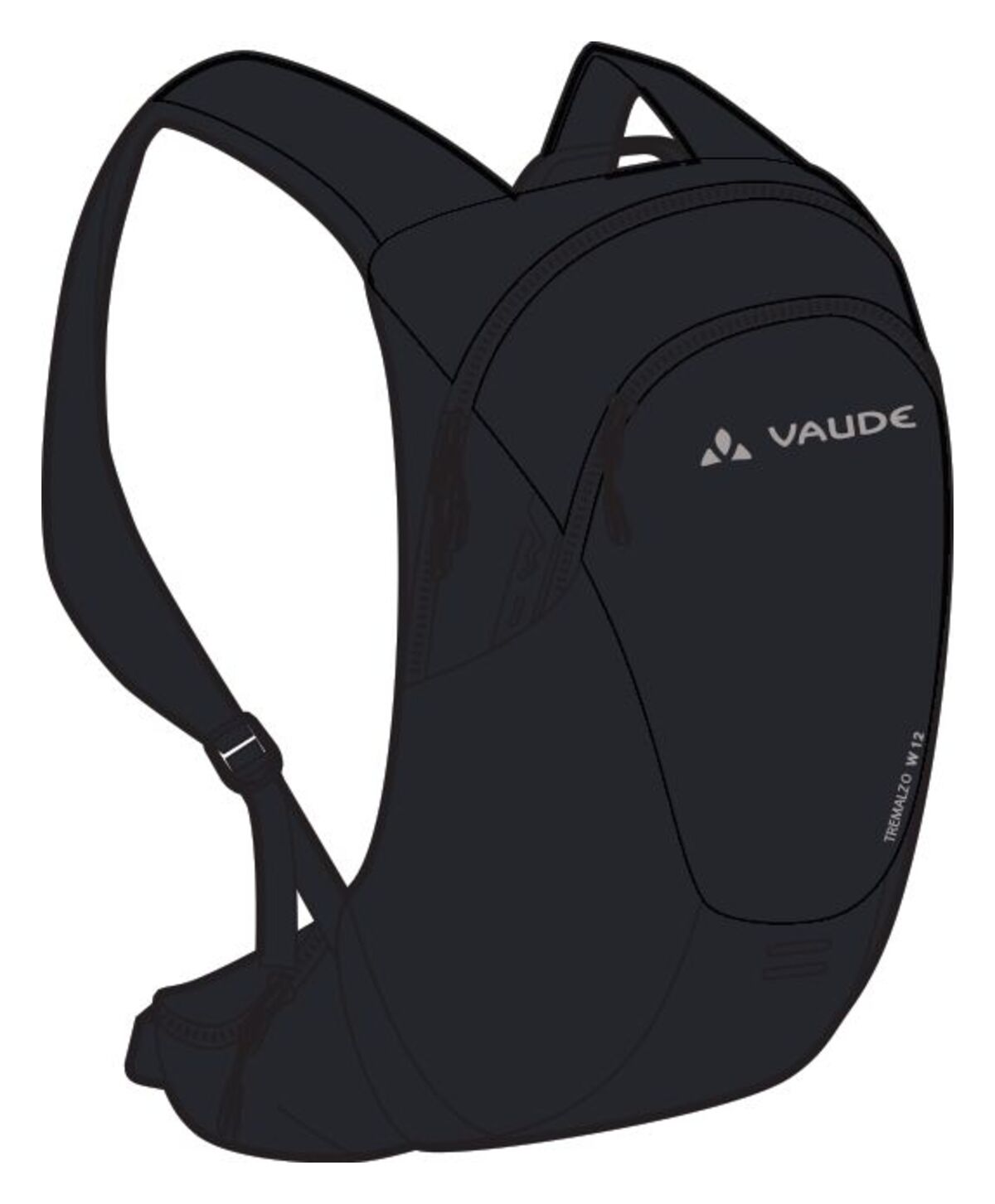 VAUDE Tremalzo 12 Rucksack Damen schwarz