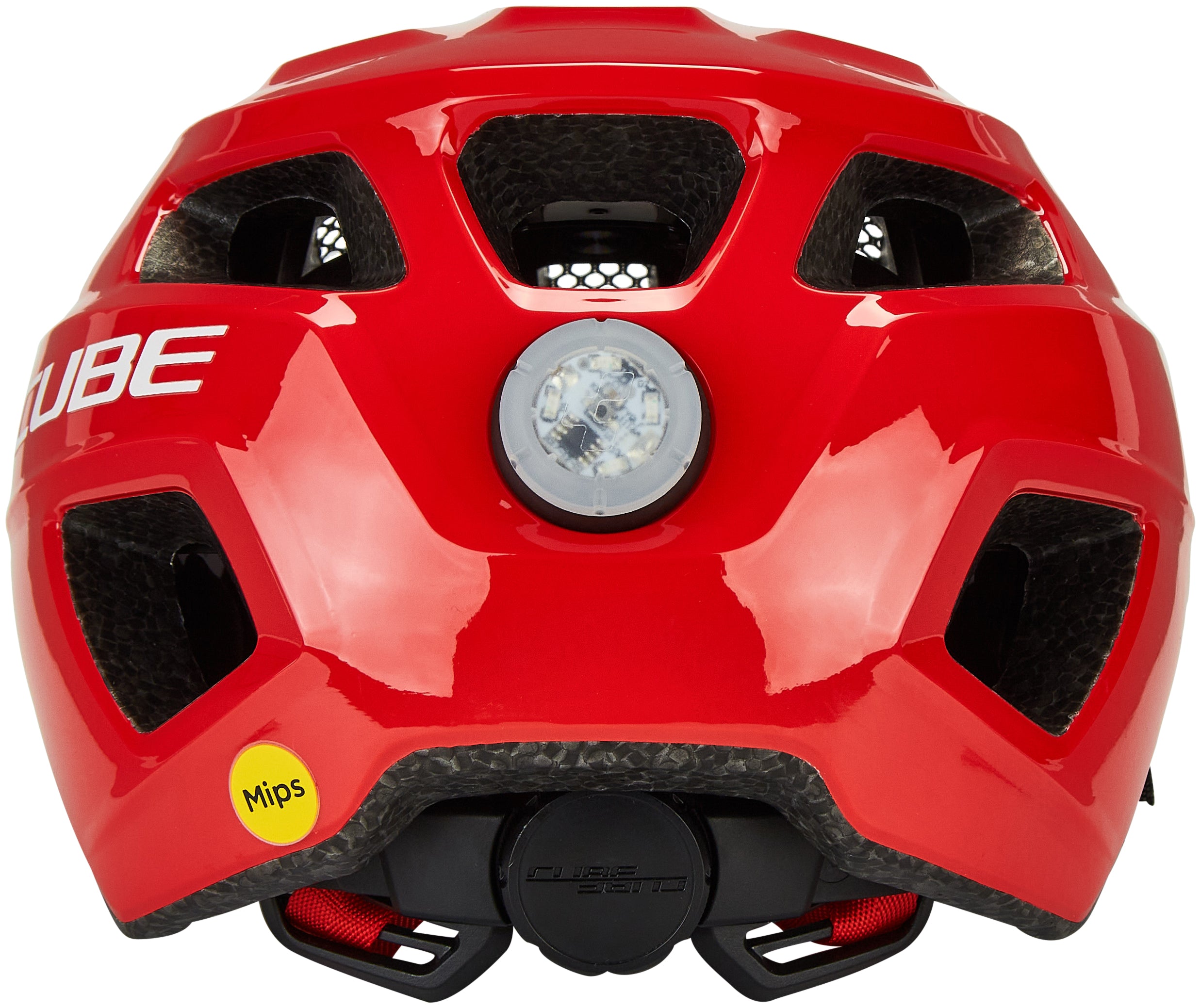 CUBE Helm LINOK glossy red