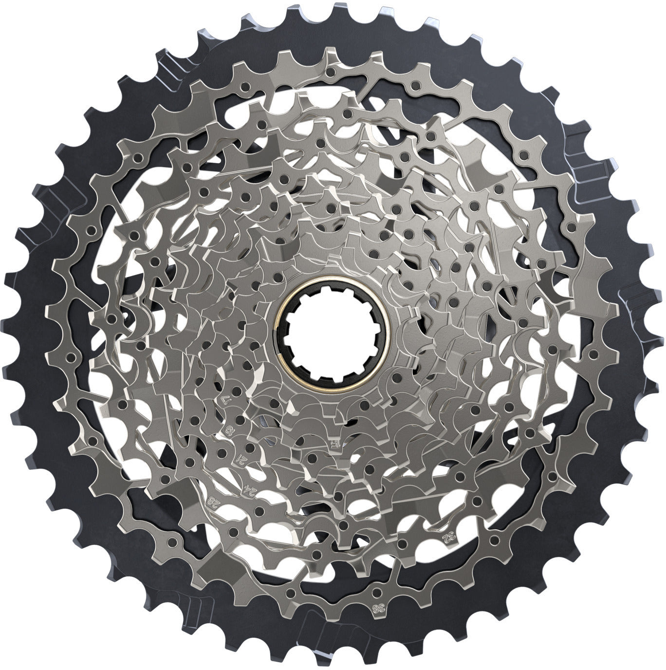 SRAM XG-1271 Kassette 12-fach 10-44Z silber/schwarz