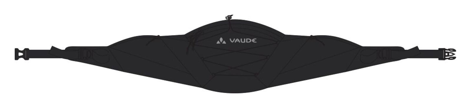 VAUDE Uphill Hip Pack 2 Hüfttasche schwarz