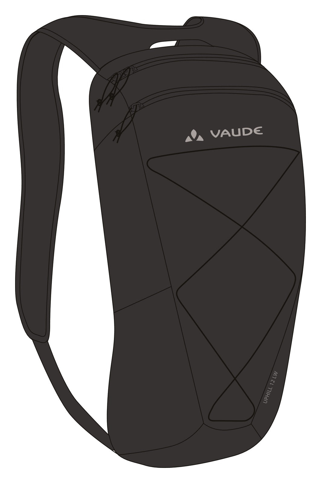 VAUDE Uphill 8 Rucksack schwarz