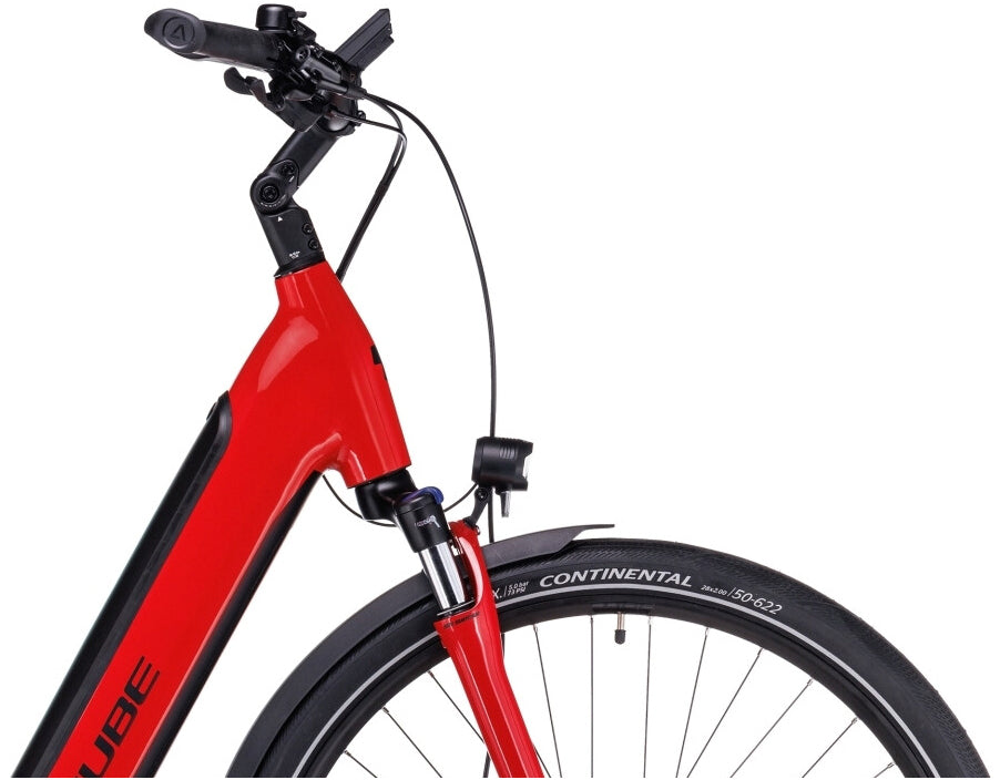 Cube Supreme Sport Hybrid Pro 500 Easy Entry red´n´black (2024)