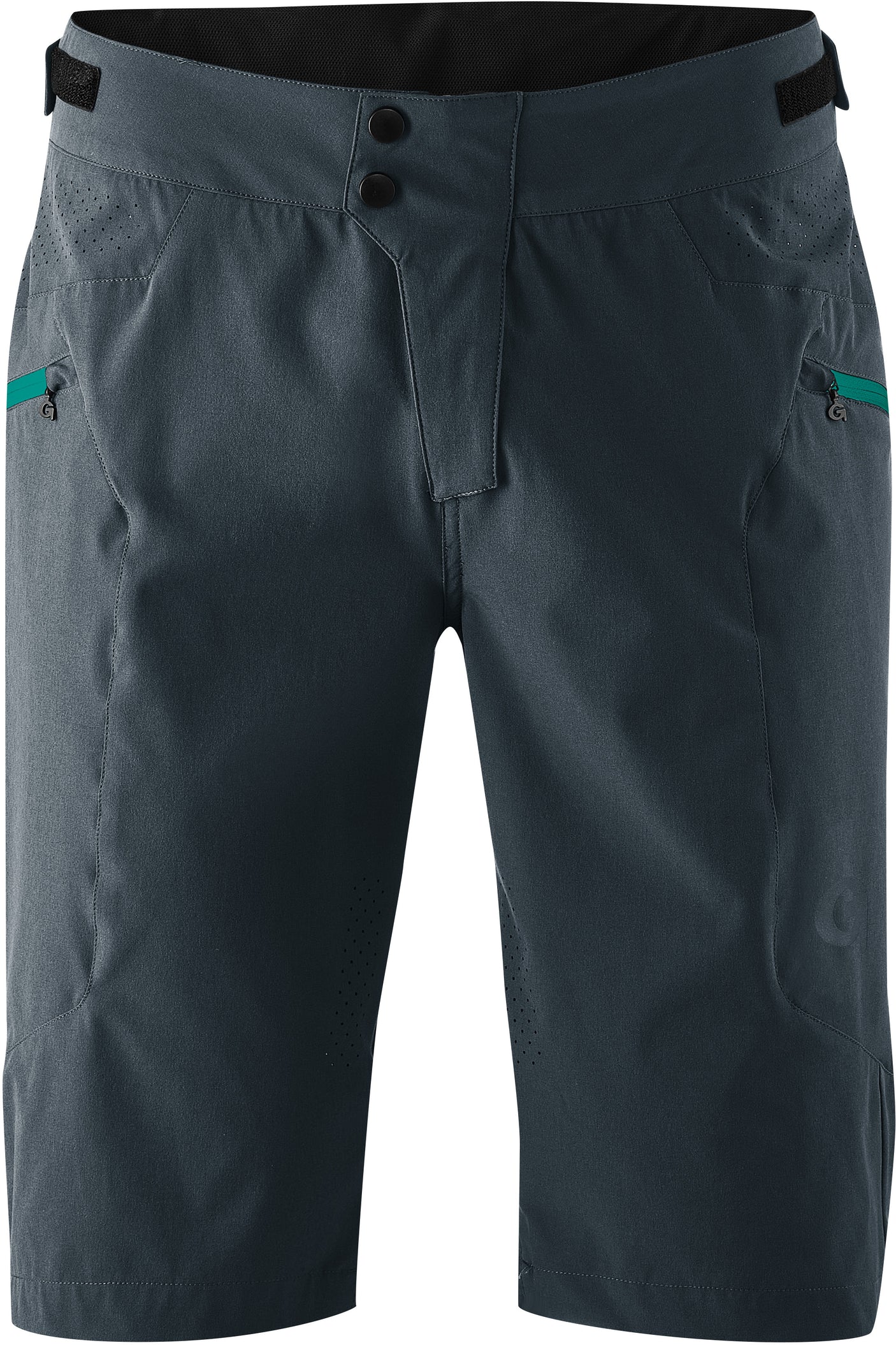 Gonso Valdes Fahrradshorts Herren grau