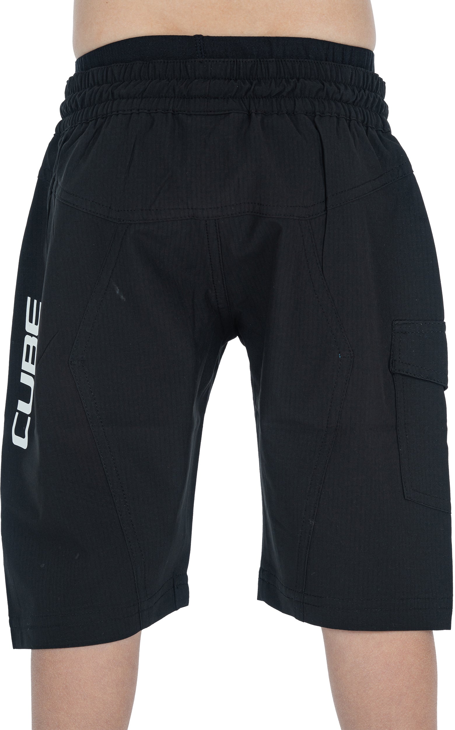 CUBE TEAMLINE Baggy Shorts ROOKIE inkl. Innenhose black´n´white