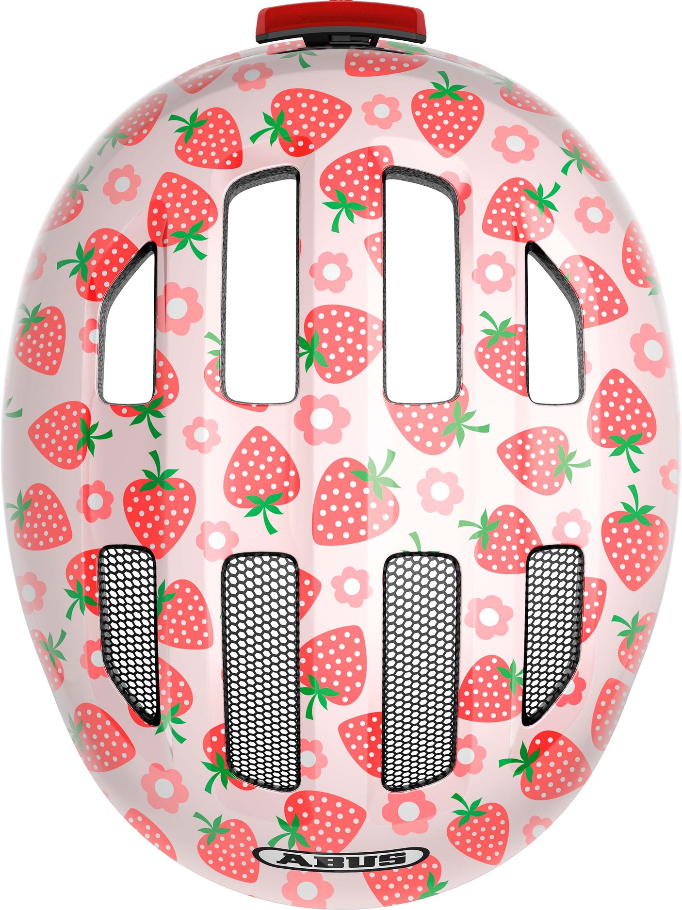 ABUS Smiley 3.0 LED Helm Kids rose strawberry