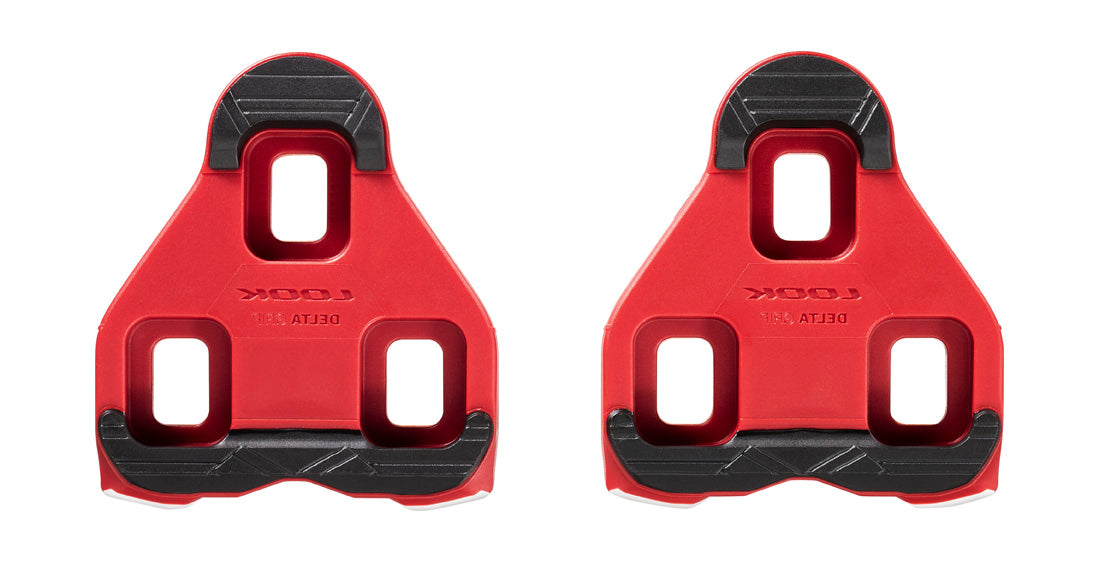 Look Delta Grip Pedalplatten red