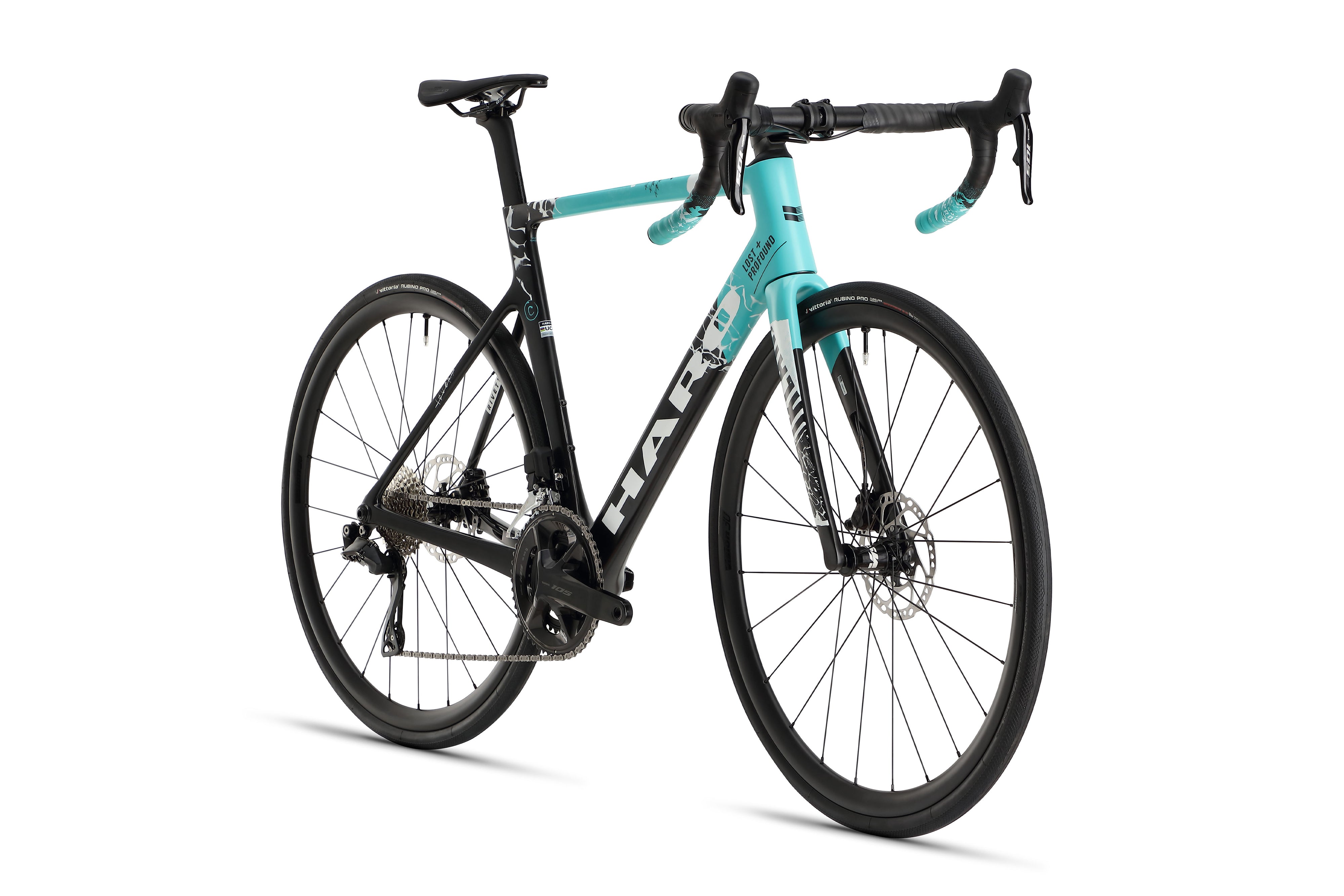 Haro Bikes Rivette Carbon 2 - Matte Black / Teal