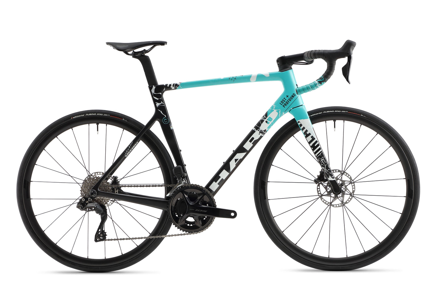 Haro Bikes Rivette Carbon 2 - Matte Black / Teal