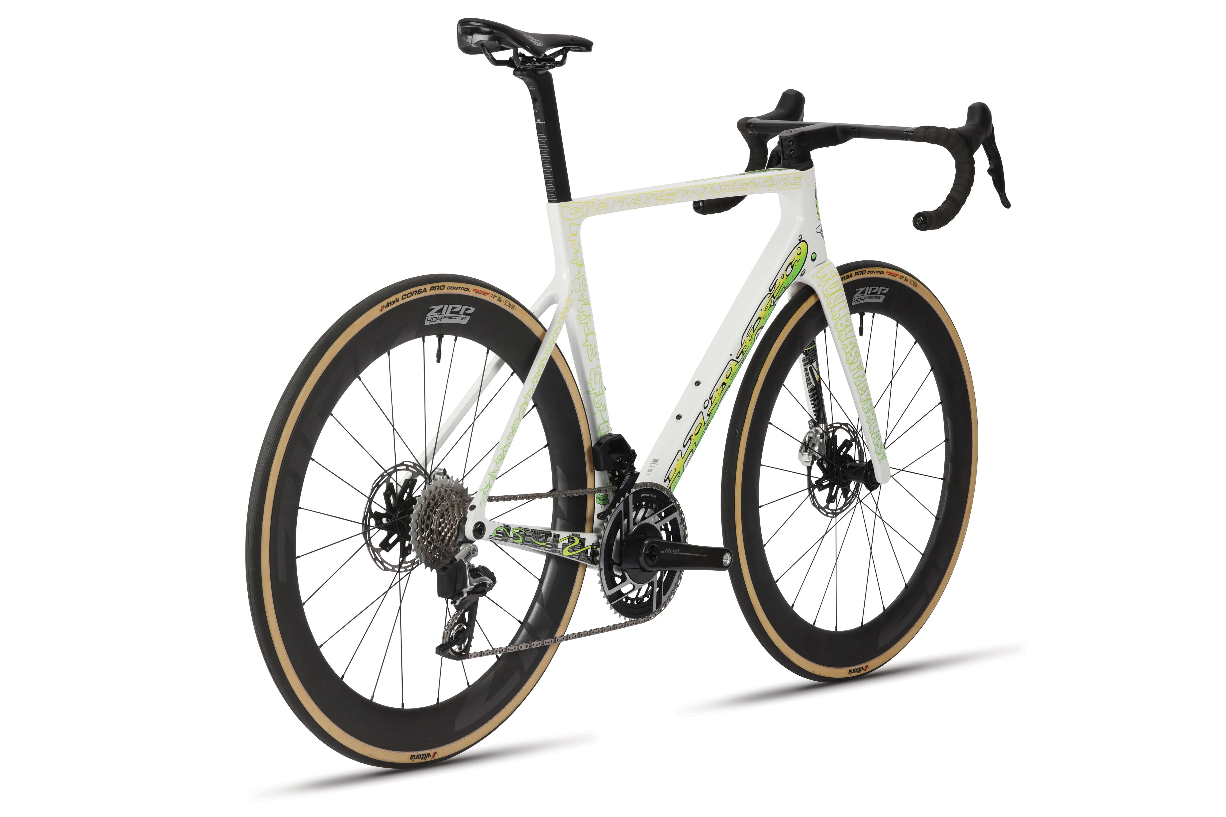 Haro Bikes Rivette Carbon LTD - Gloss White / Electric Green Yellow