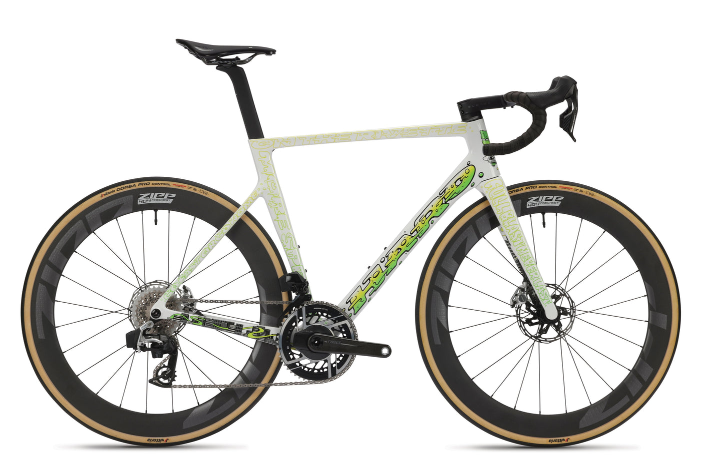 Haro Bikes Rivette Carbon LTD - Gloss White / Electric Green Yellow