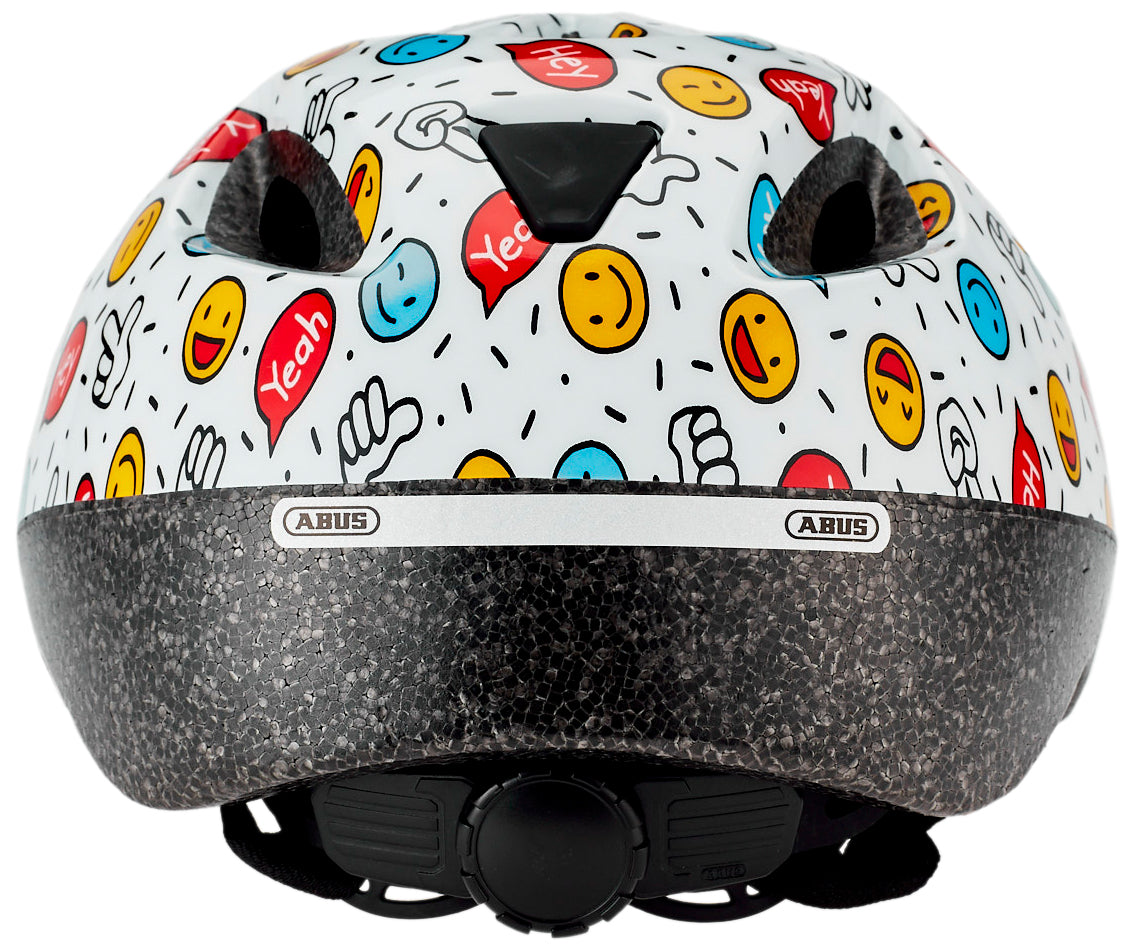 ABUS Smooty 2.0 Helm Kids weiß smiley