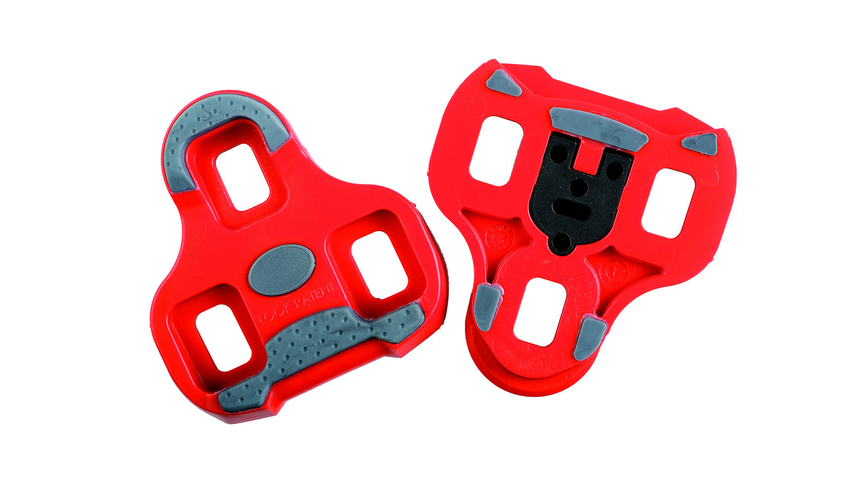 Look Keo Grip Pedalplatten red