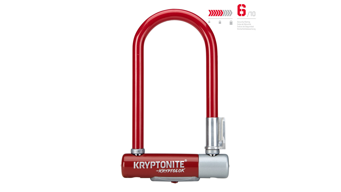 Kryptonite KryptoLok Mini 7 Bügelschloss rot