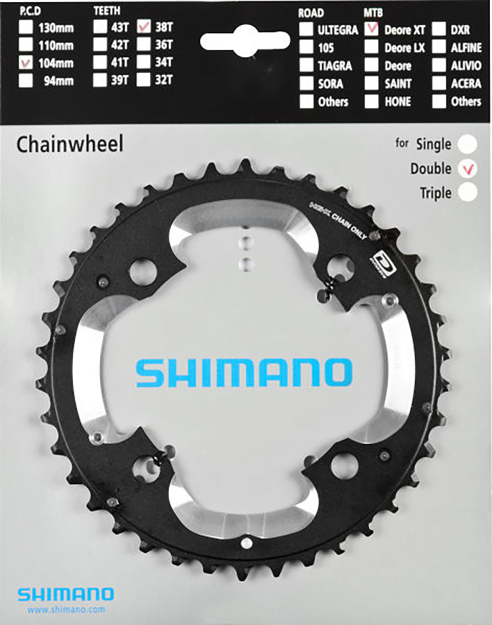 Shimano Deore XT FC-M785 Kettenblatt silber