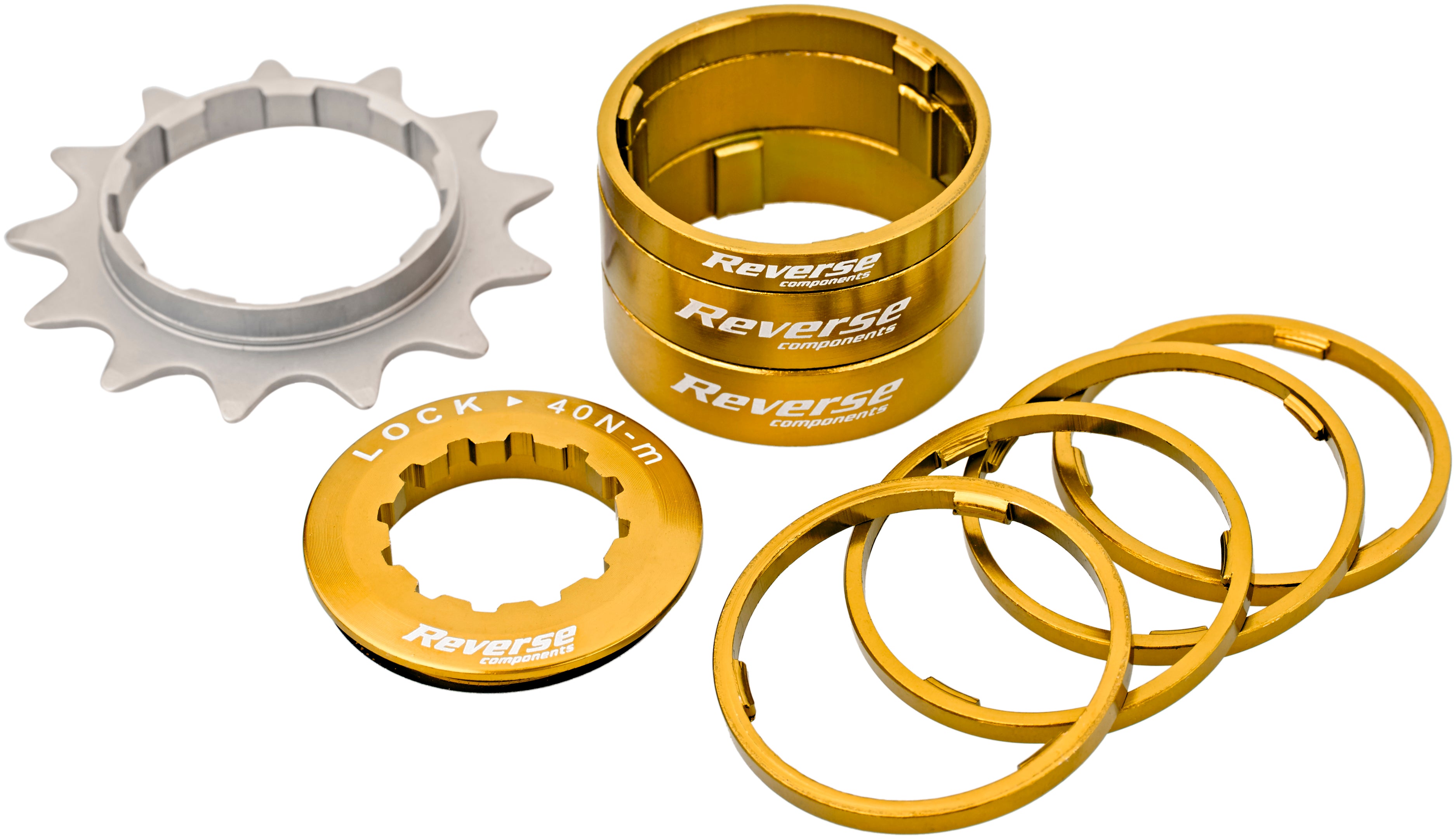 Reverse Single Speed Kit gold