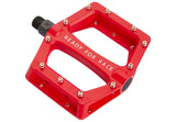 RFR Pedale Flat CMPT red