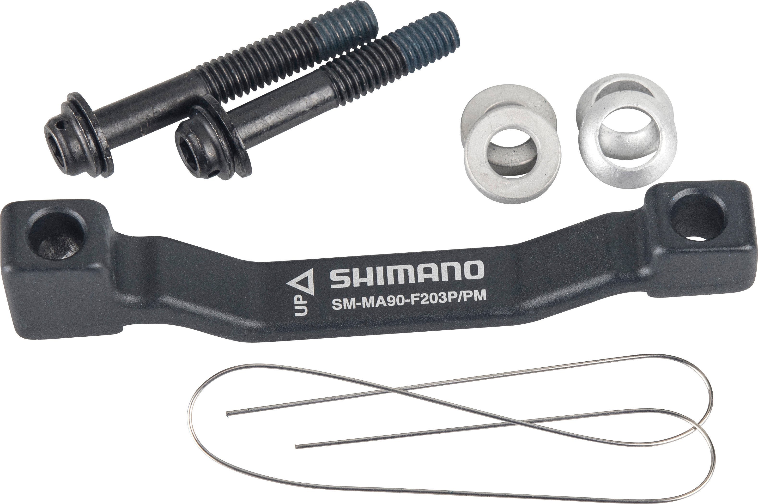 Shimano XTR SM-MA90 Scheibenbremsadapter 203mm schwarz