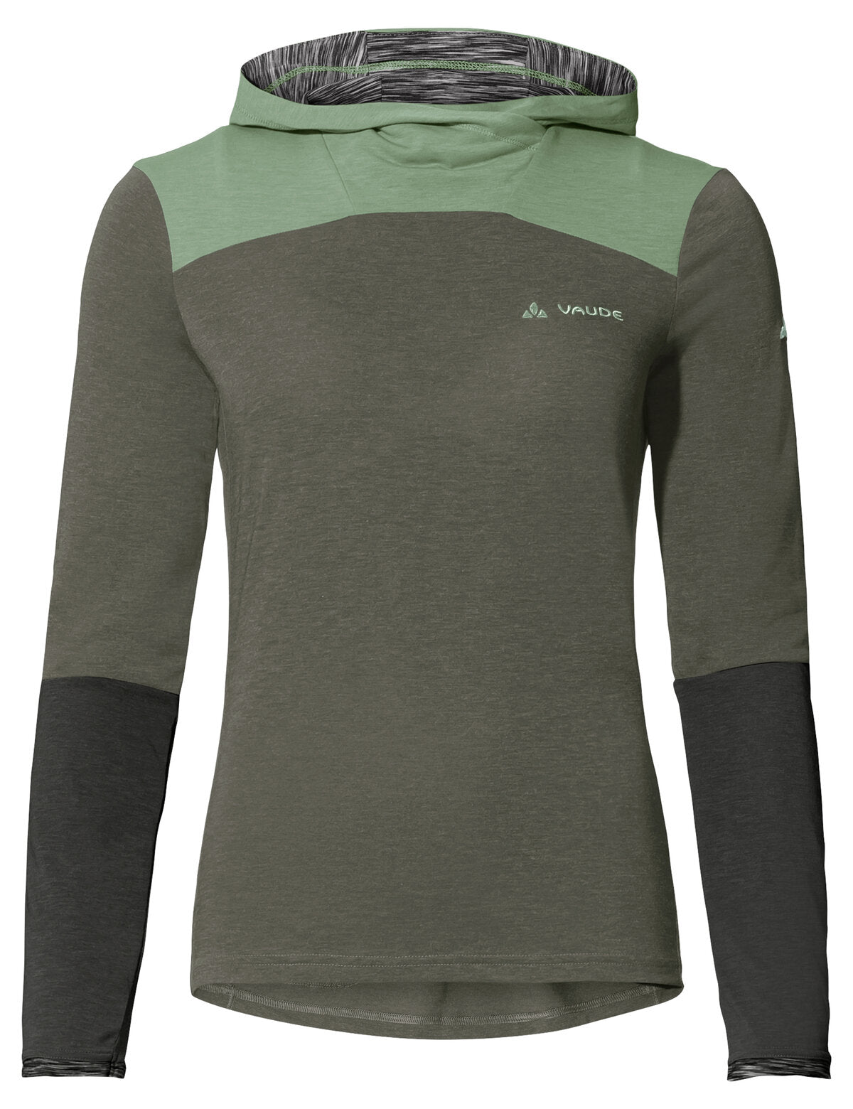 VAUDE Tremalzo Langarmshirt Damen oliv