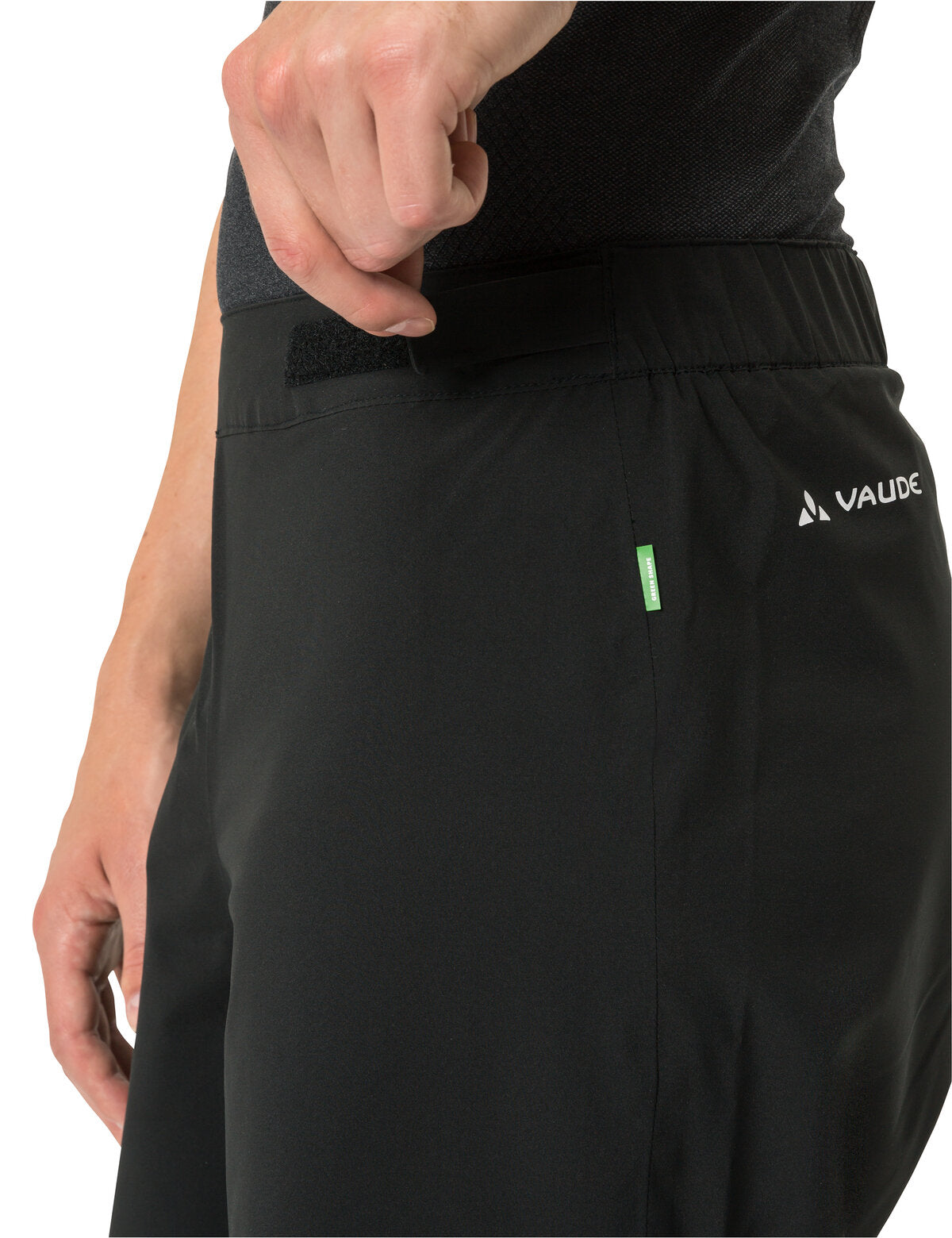 VAUDE Moab Regenhose Herren schwarz