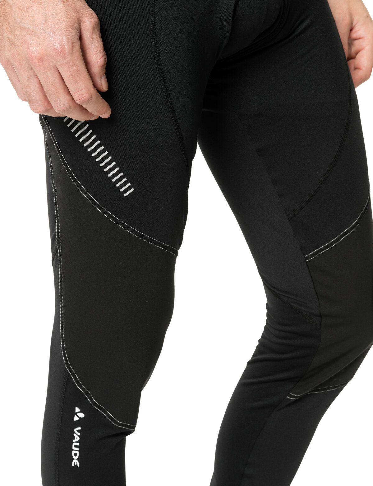 VAUDE Active Warm Tights Herren schwarz