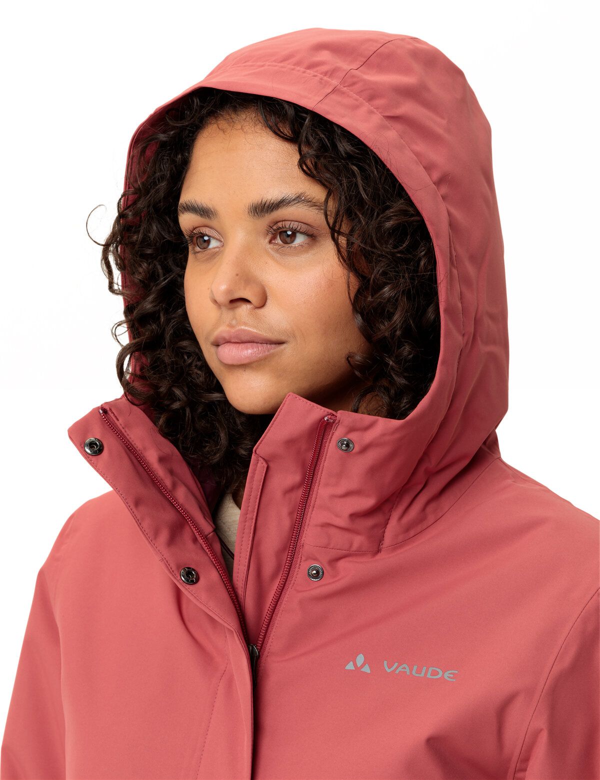 VAUDE Cyclist padded Parka II Damen brick