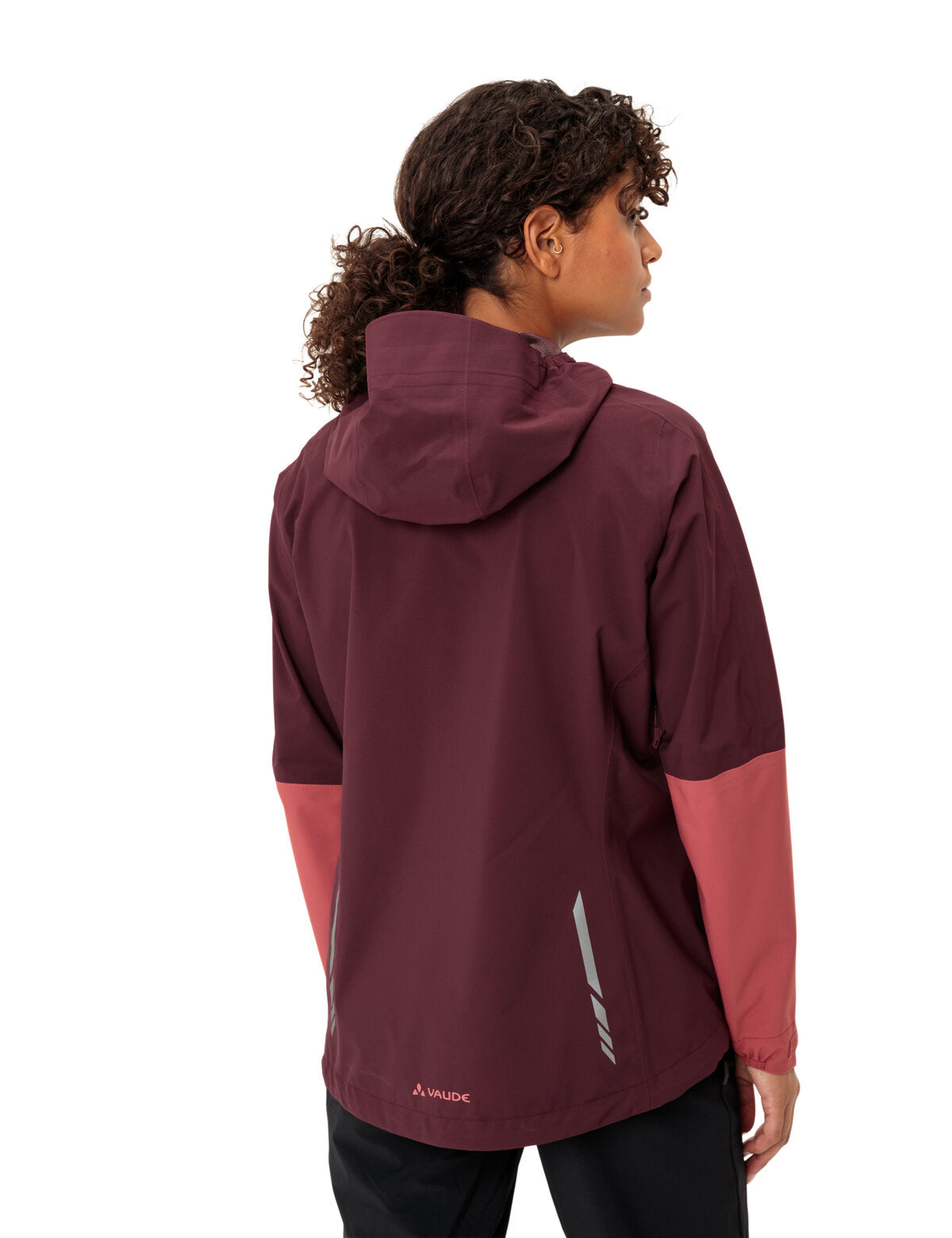 VAUDE Moab Rain Jacket II Damen cassis uni