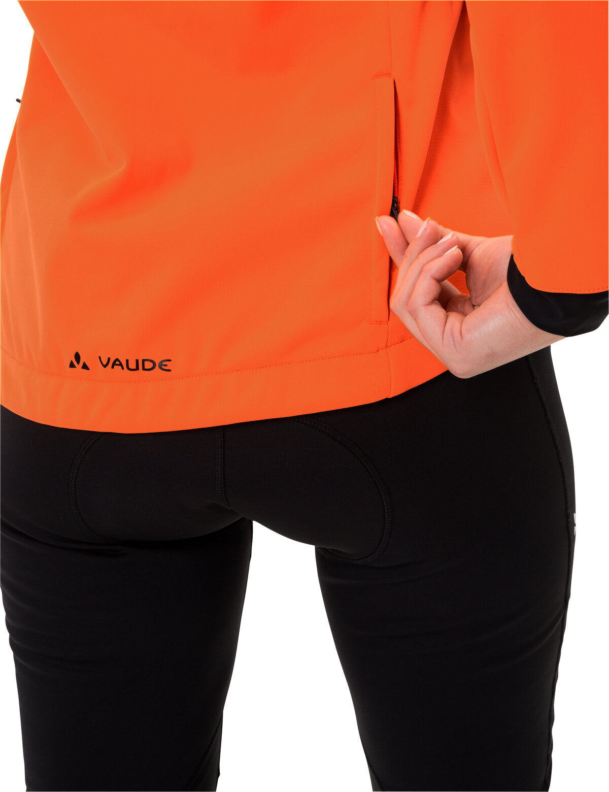 VAUDE Posta Softshell Jacket Damen neon orange