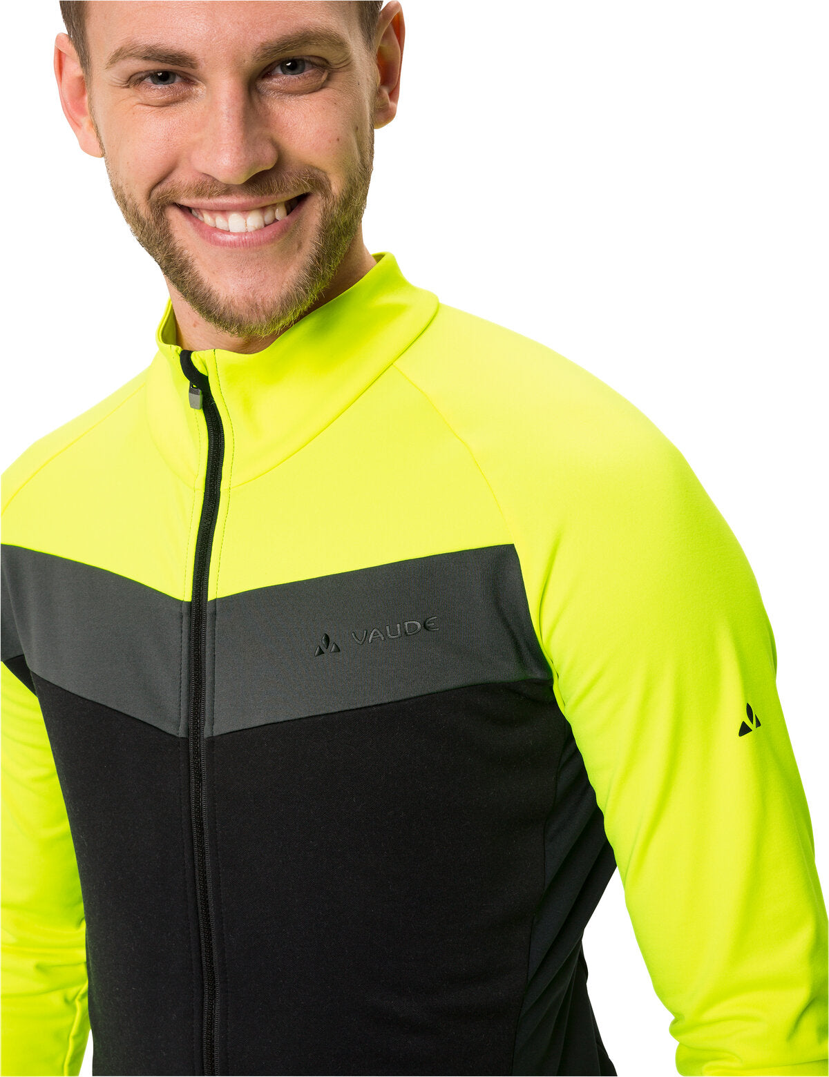 VAUDE Posta LS Tricot Herren neon yellow