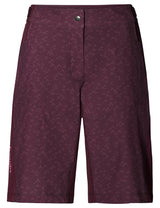 VAUDE Ledro Print Shorts Damen lila