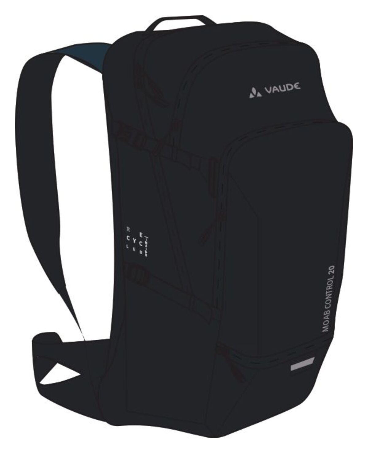 VAUDE Moab Control 20 schwarz