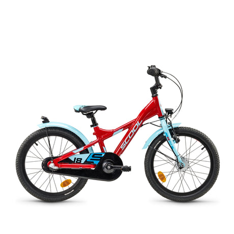 S'COOL Junior Bikes XXlite street 18 Zoll 3-Gang Red/Light Blue