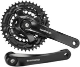 Shimano FC-TY501 Kurbelgarnitur 6/7/8-fach 42-34-24 Zähne schwarz