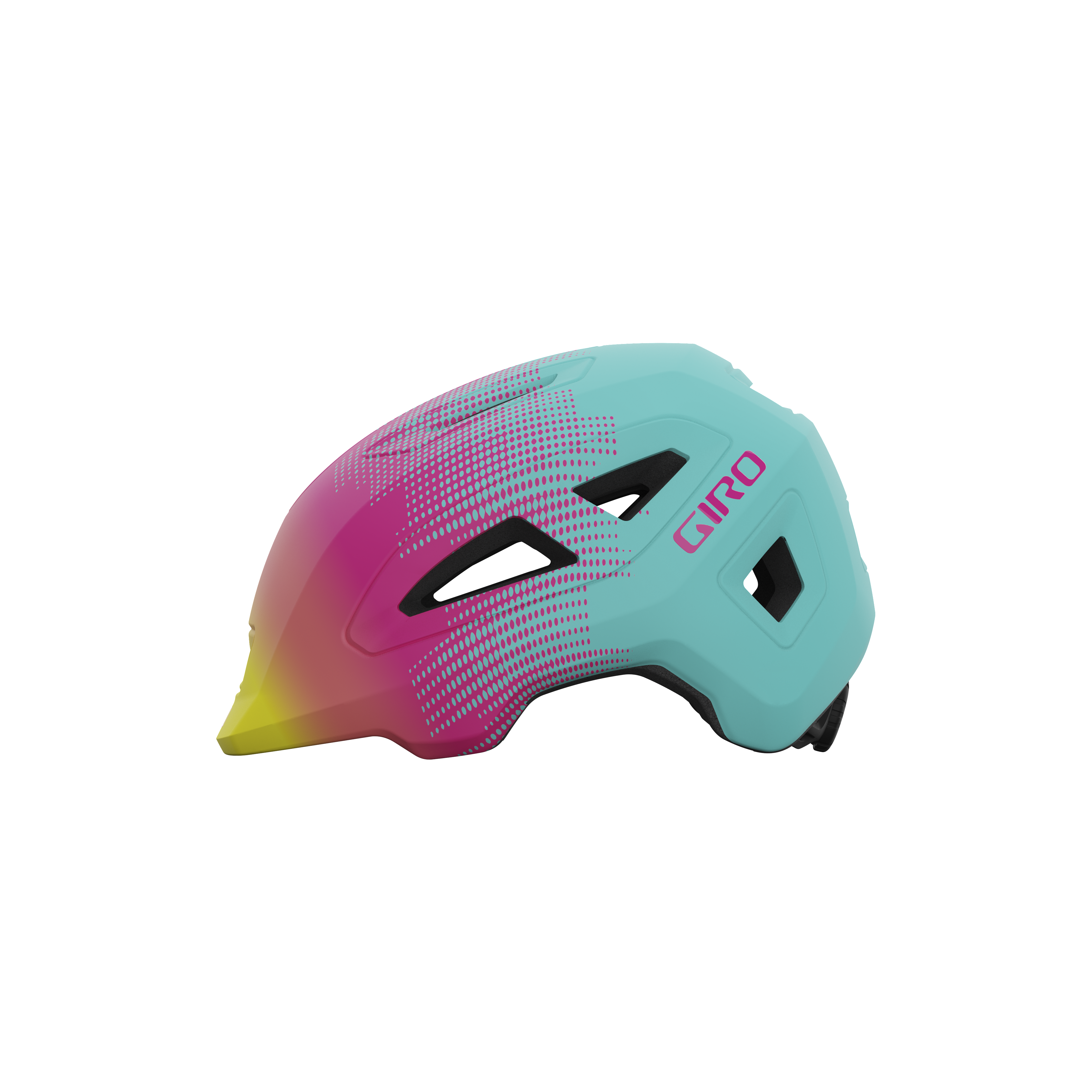 Giro Scamp II Helm matte teal/pink towers