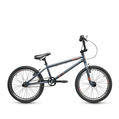 S'COOL Junior Bikes XtriX 20 Zoll 1-Gang BMX Dark Grey/Orange