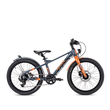 S'COOL Junior Bikes XXlite evo disc 20 Zoll 7-Gang Grey/Orange