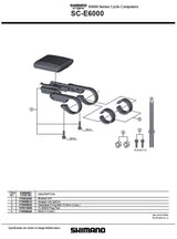 Shimano Steps SC-E6000 Info-Display schwarz